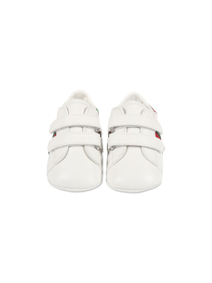 Sneakers bianche per neonato 500852BKPT0 9070 Gucci Kids 