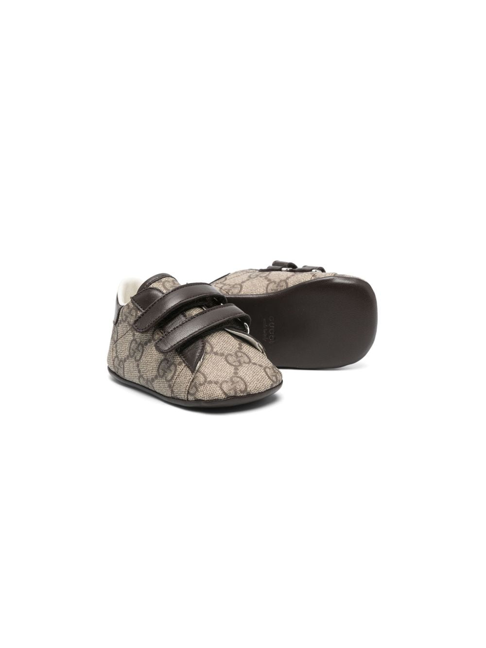 Sneakers marrone per neonato 772387FACX3 9752 Gucci Kids 
