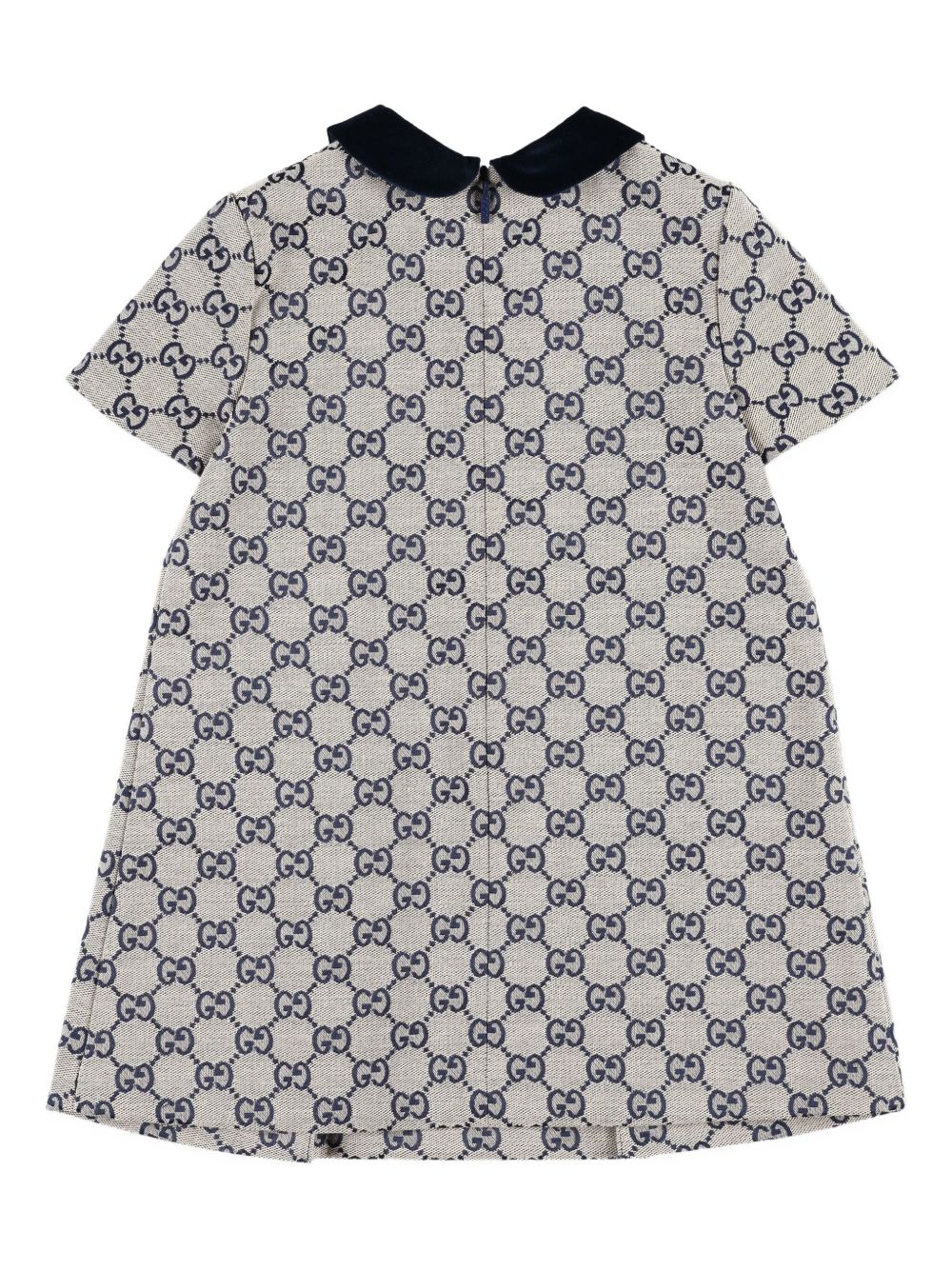 Abito grigio/blu per neonata 828494XWA2M 9118 Gucci Kids 