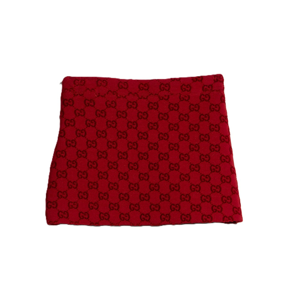 Gonna rossa per bambina 828852XJHD5 6062 Gucci Kids 