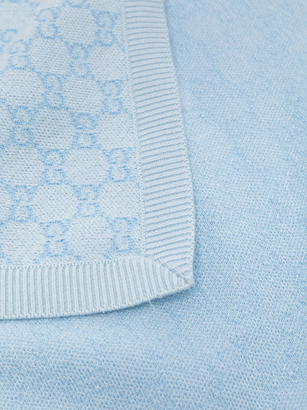 Coperta azzurra per neonato 8353453KACG 9269 Gucci Kids 