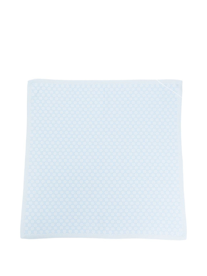 Coperta azzurra per neonato 8353453KACG 9269 Gucci Kids 