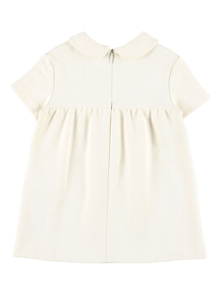 Abito crema per neonata 859754XJHR9 9908 Gucci Kids 