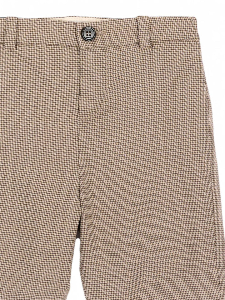 Pantalone marrone/beige per neonato 863987XWA86 2004 Gucci Kids 