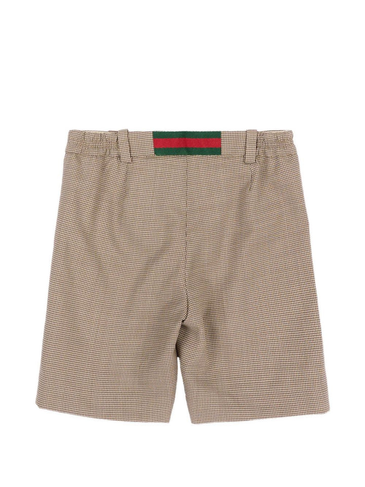Pantalone marrone/beige per neonato 863987XWA86 2004 Gucci Kids 