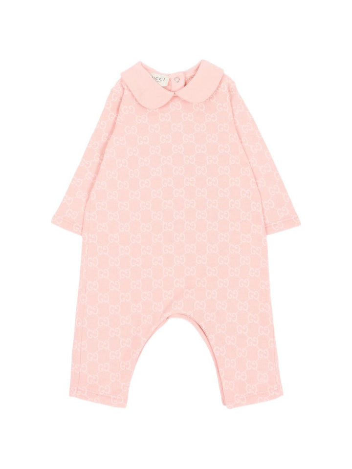 Tutina rosa chiaro per neonata 864661XJHVT 5967 Gucci Kids 
