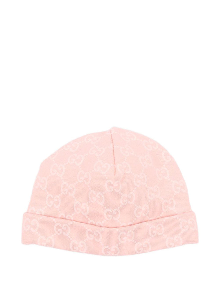 Tutina rosa chiaro per neonata 864661XJHVT 5967 Gucci Kids 