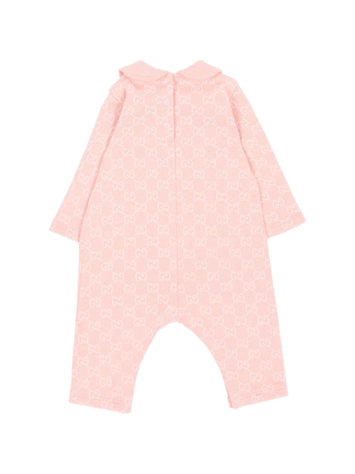 Tutina rosa chiaro per neonata 864661XJHVT 5967 Gucci Kids 