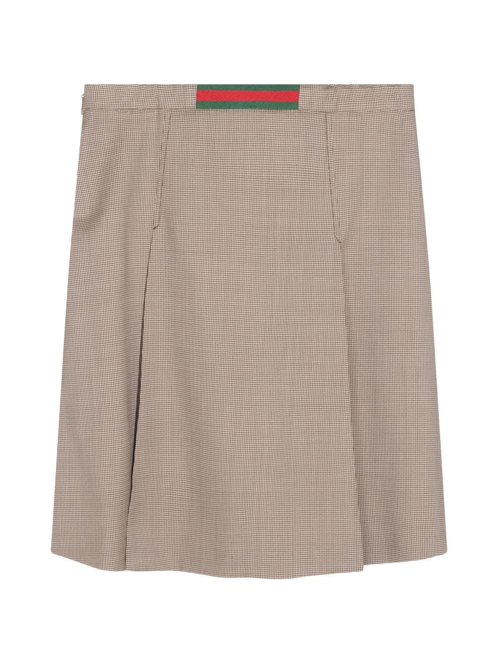 Gonna marrone/crema per bambina 866674XWA86 2004 Gucci Kids 
