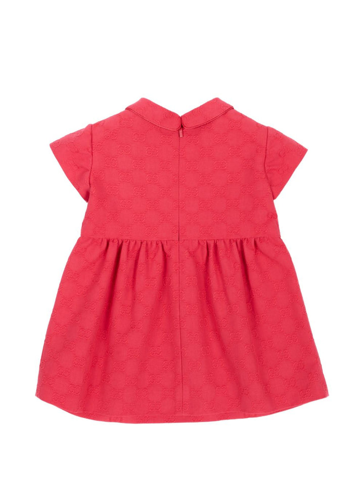 Abito rosa per neonata 866841ZASYD 6137 Gucci Kids 