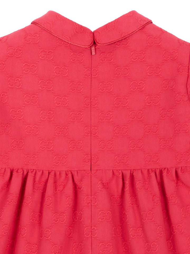 Abito rosa per neonata 866841ZASYD 6137 Gucci Kids 