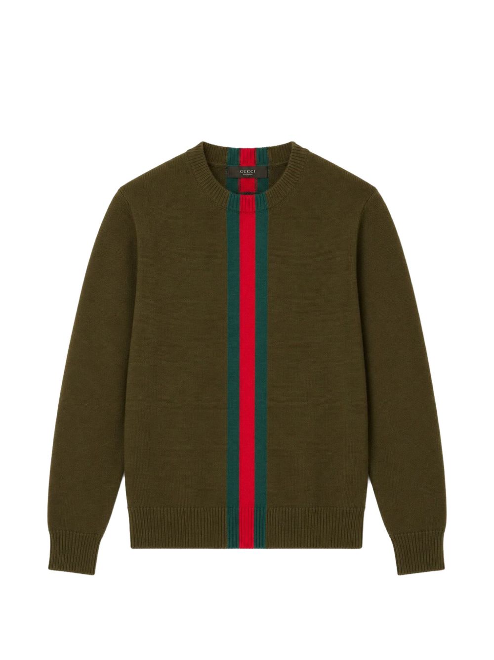 Maglione verde per bambino 867433XKFNR 3008 Gucci Kids 