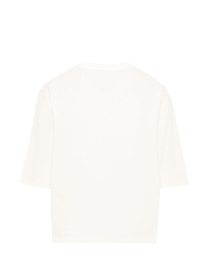 T-shirt crema per bambino 868058XJHYW 9214 Gucci Kids 