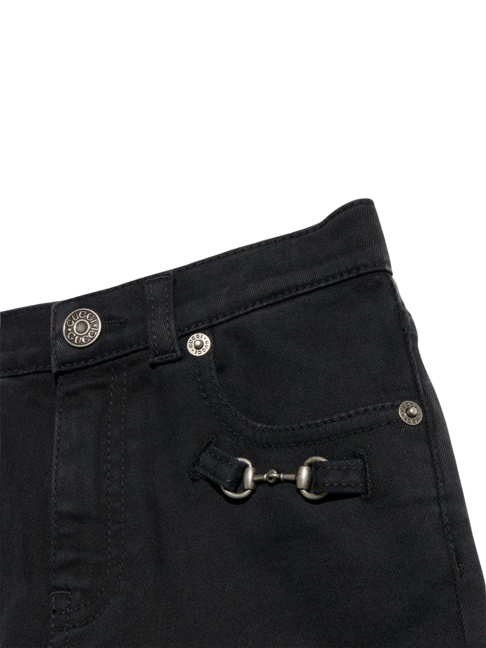 Jeans grigio scuro per bambina 870025XDC41 1168 Gucci Kids 