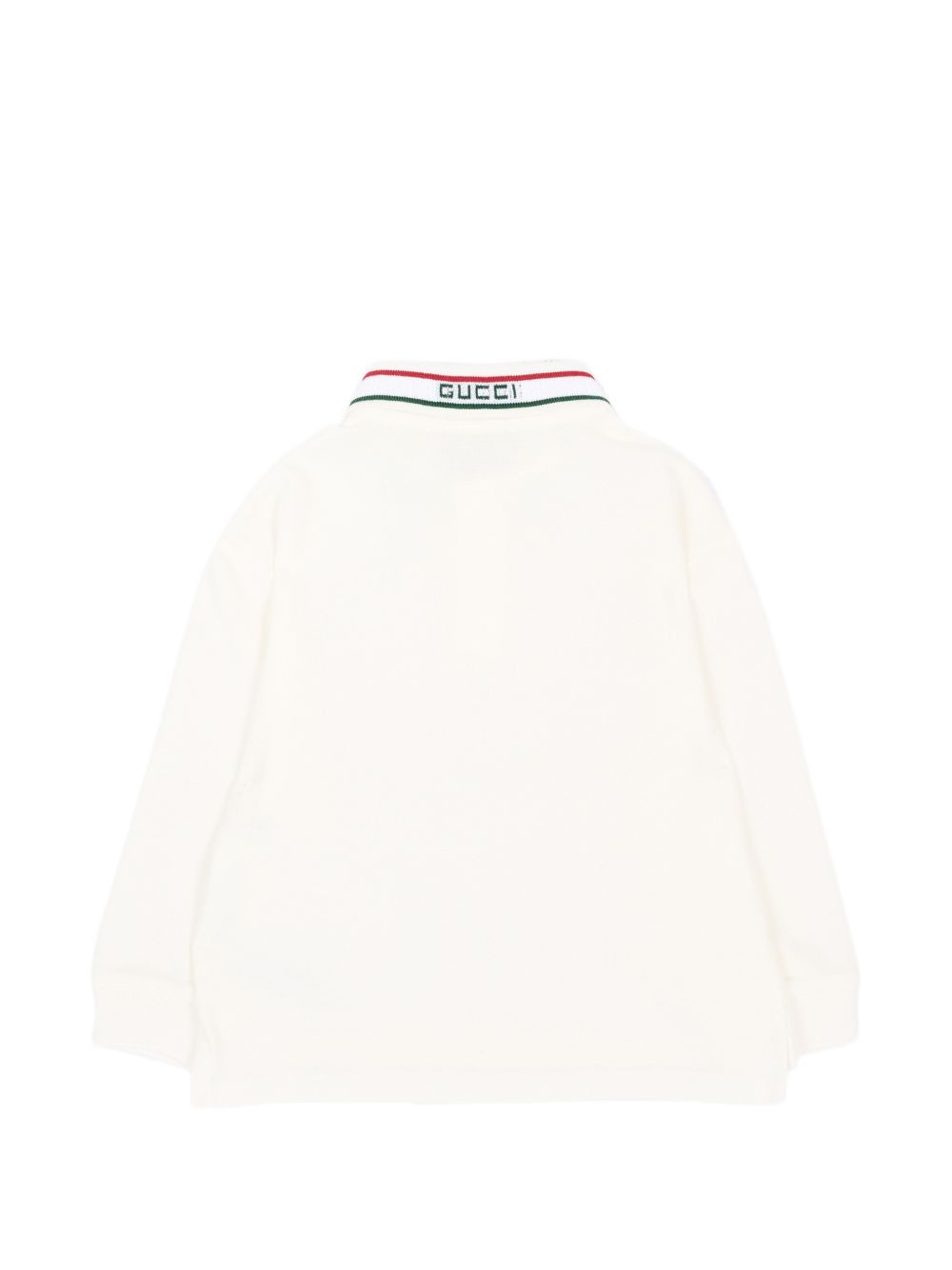 Polo crema per neonato 870876XJHW2 9024 Gucci Kids 