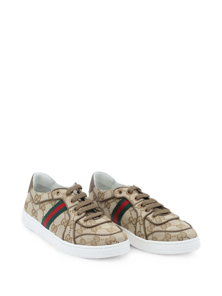 Sneakers marroni per bambino 873450FAF5F 9644 Gucci Kids 