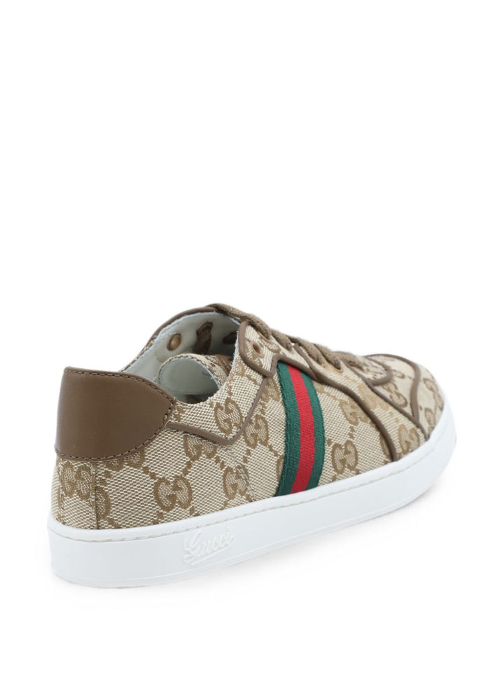Sneakers marroni per bambino 873450FAF5F 9644 Gucci Kids 