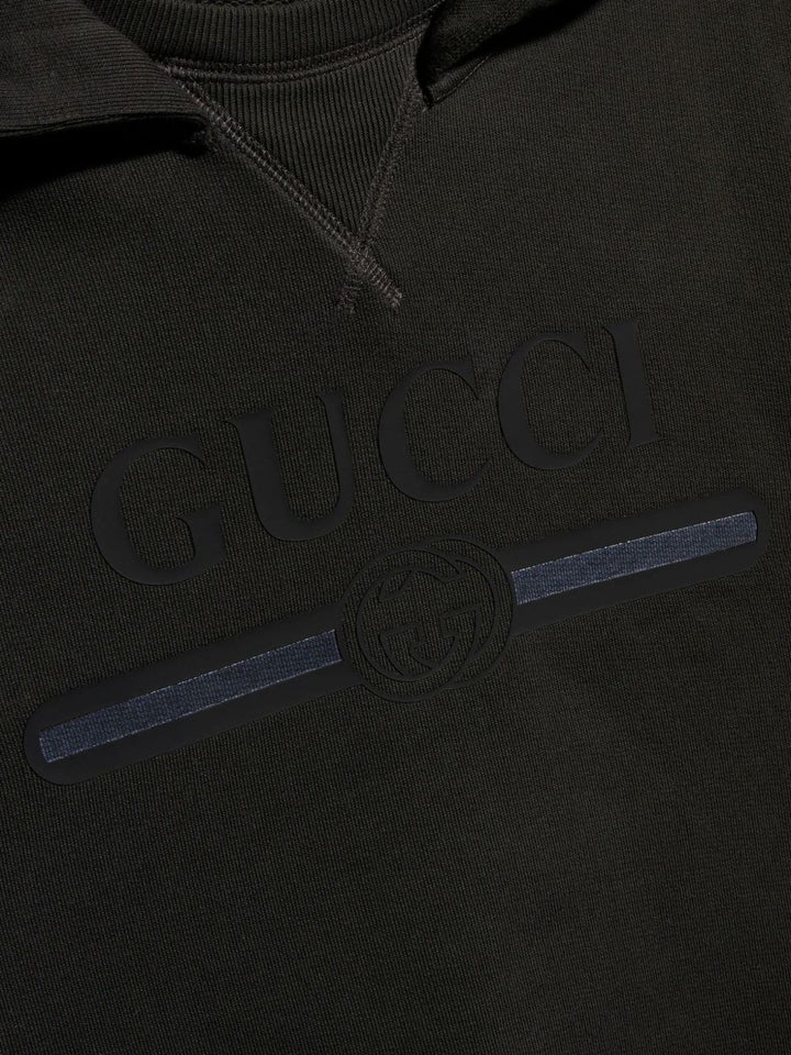 Felpa grigio scuro per bambino A0044XXJHXM 1073 Gucci Kids 
