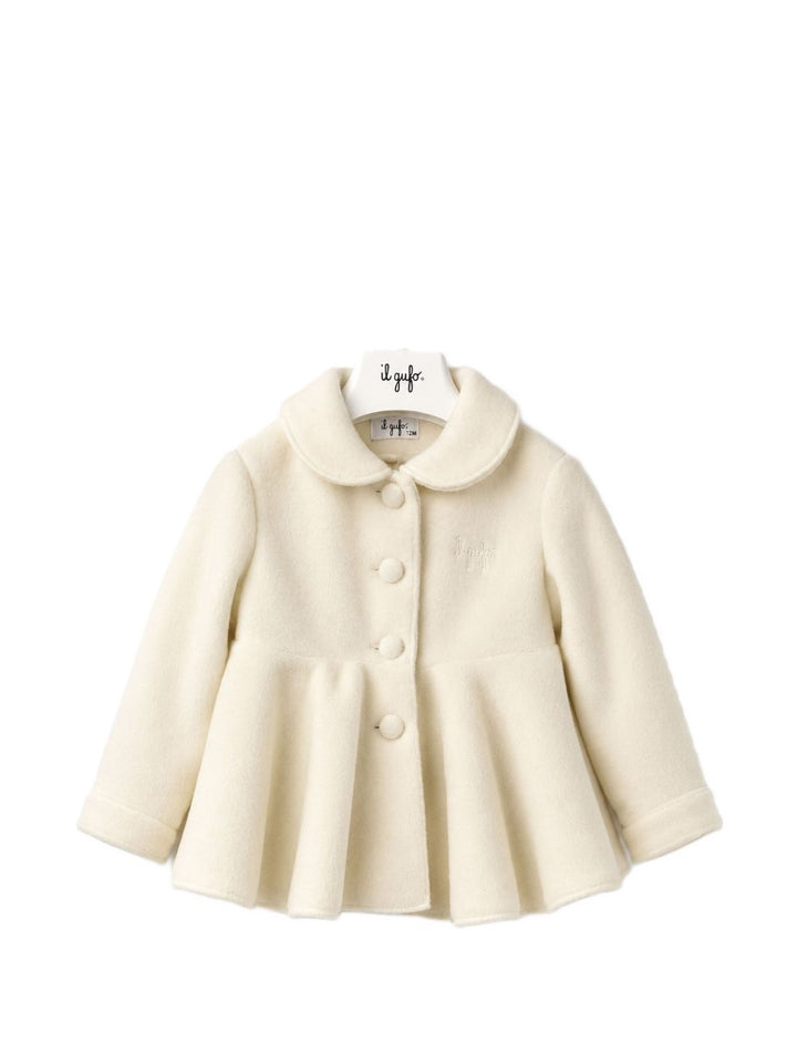 Cappotto beige per neonata A26GGA0002M0108 111 Il Gufo 