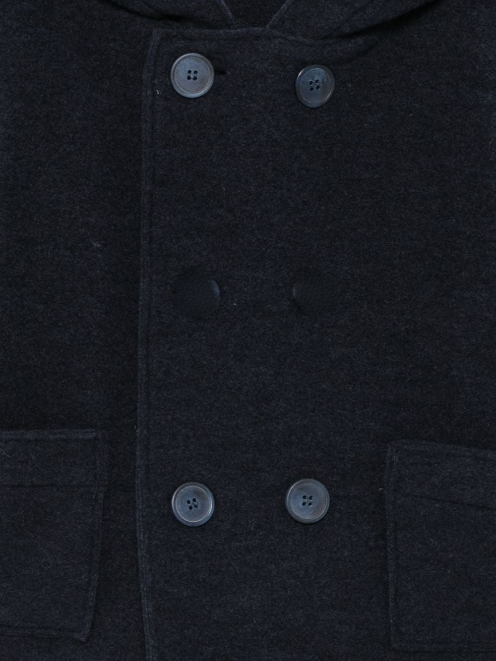 Cappotto blu navy per neonato A26GGM0027N0041 497 Il Gufo 