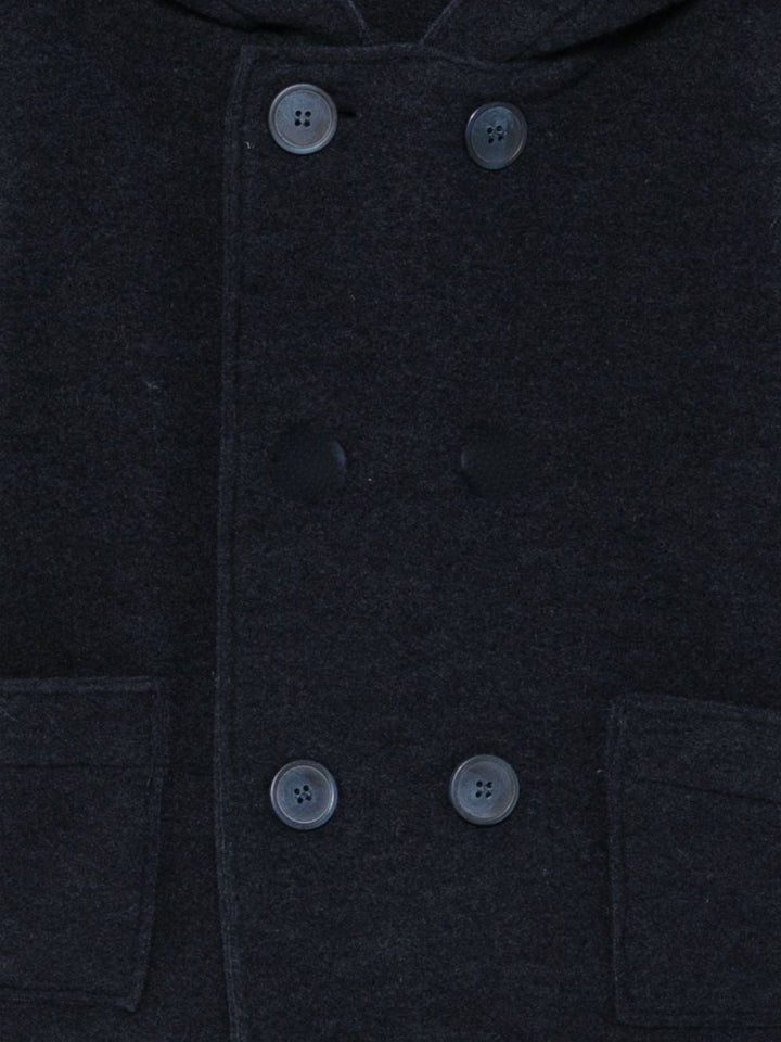 Cappotto blu navy per neonato A26GGM0027N0041 497 Il Gufo 