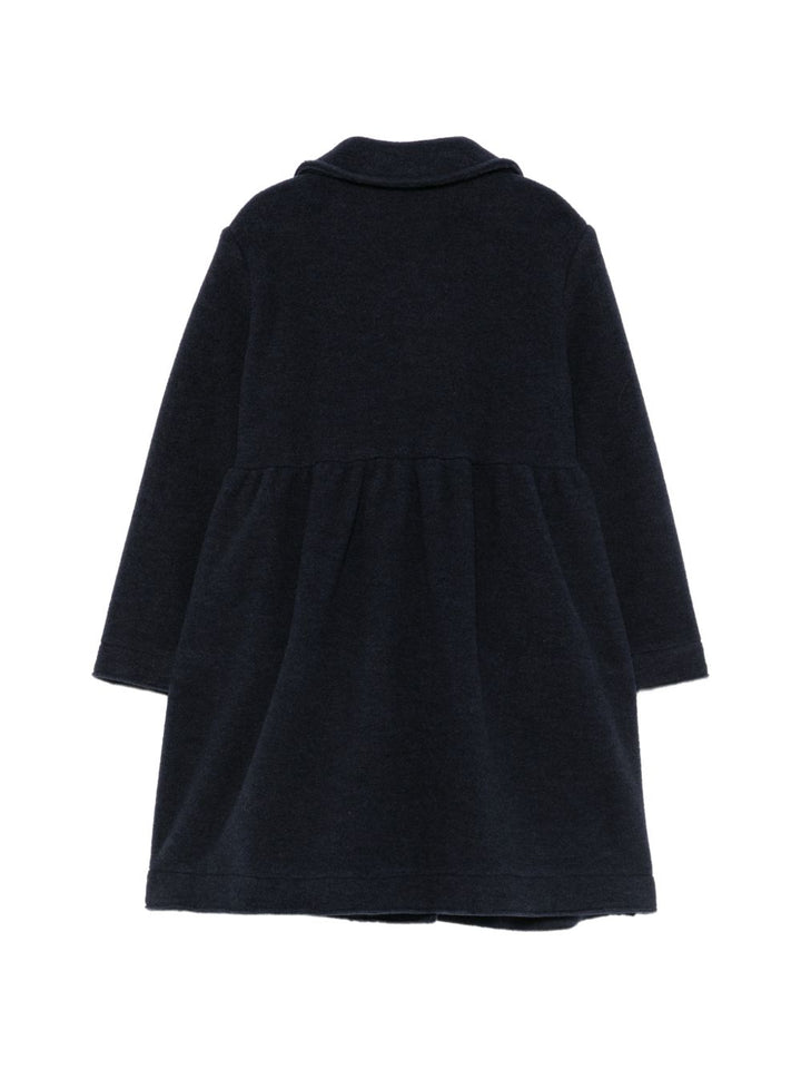 Cappotto blu navy per bambina A26GGP0016N0041K 497 Il Gufo 