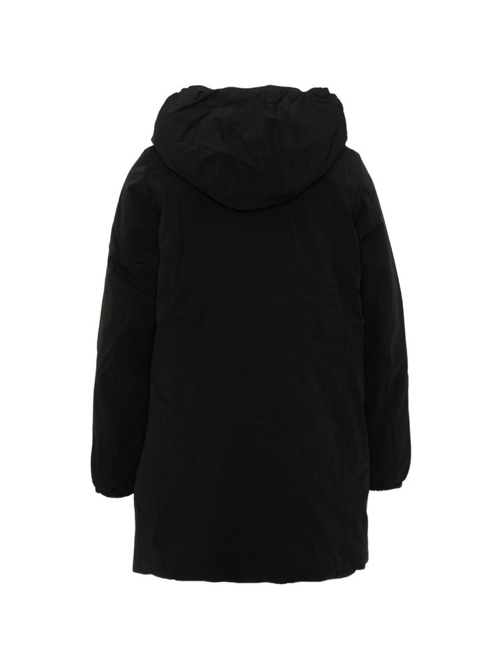 Giubbotto nero/bianco per bambino K11517W DCP K-Way Kids 