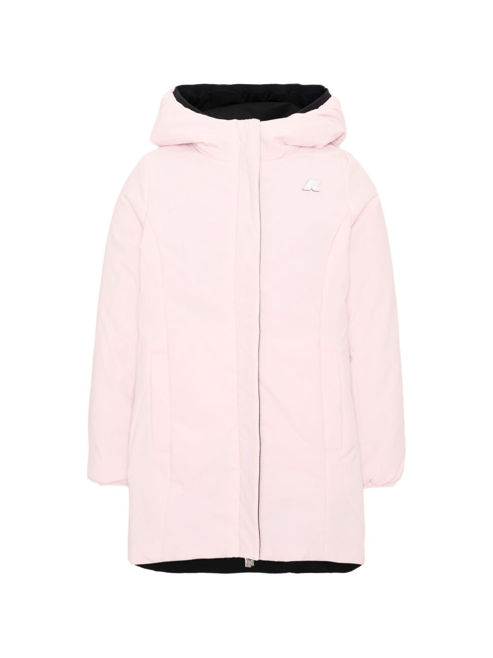 Giubbotto nero/bianco per bambino K11517W DCP K-Way Kids 