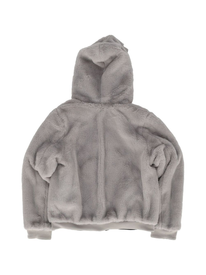Giubbotto nero/grigio per bambino K5134NW DBT K-Way Kids 