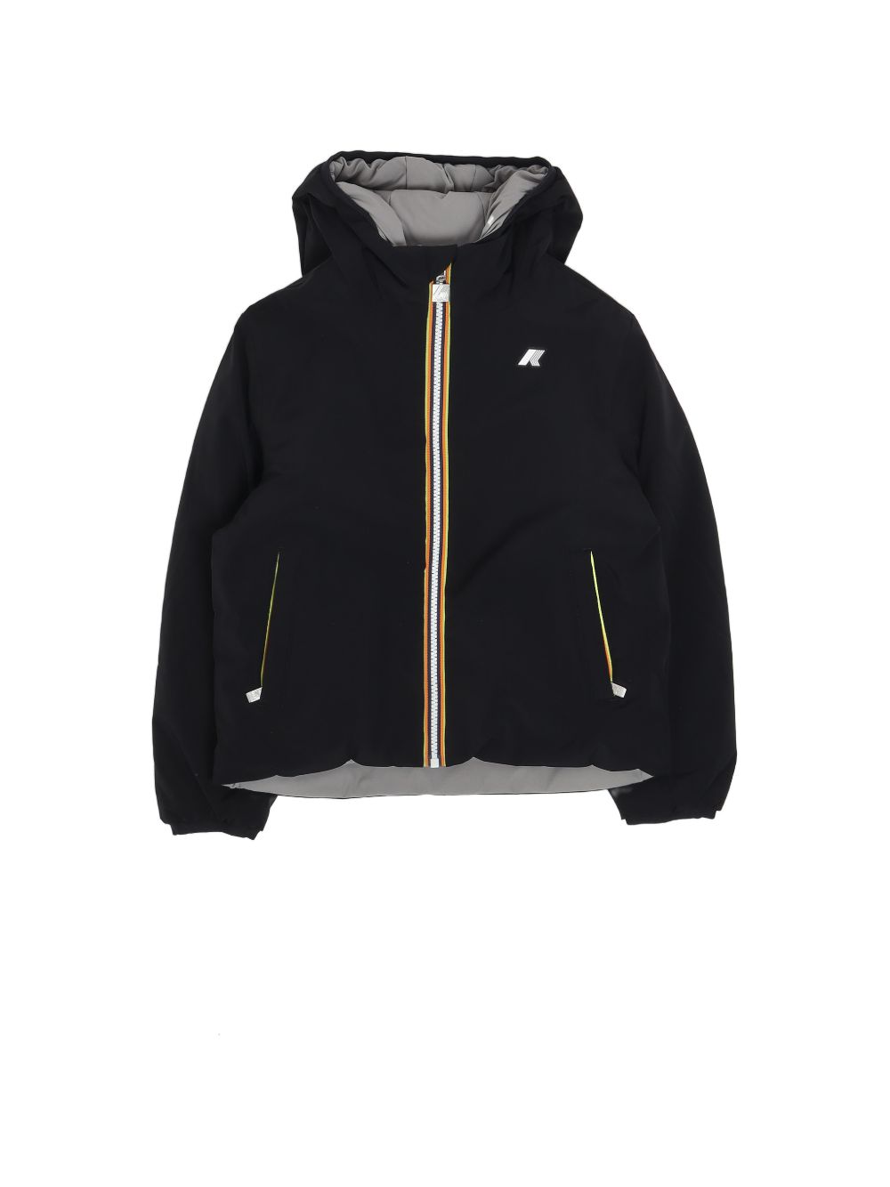 Giubbotto nero/grigio per bambino K71337W DDN K-Way Kids 