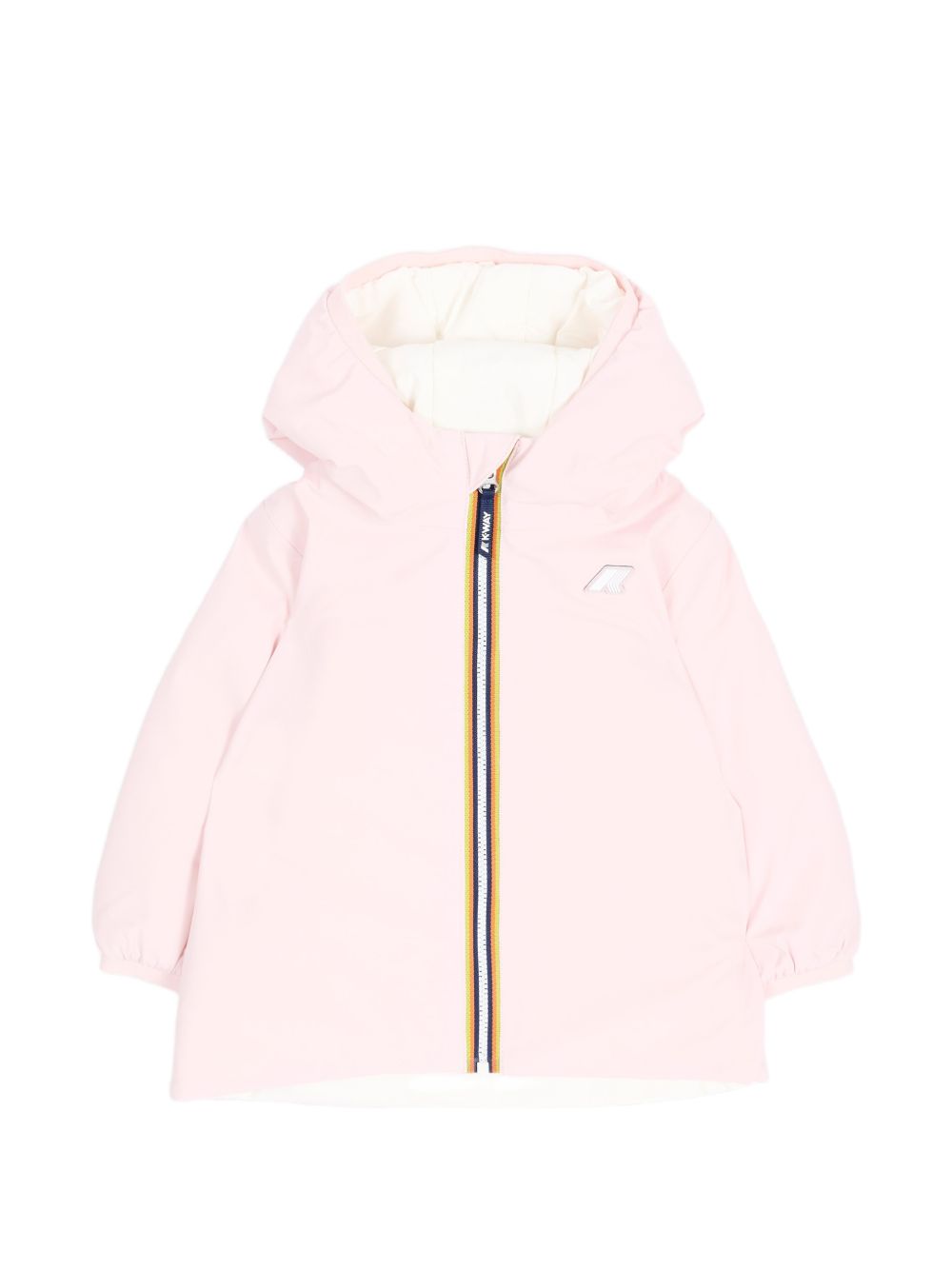 Giubbotto rosa/bianco per neonata K71338W DCT K-Way Kids 