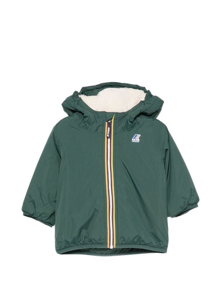 Giubbotto verde per neonato K7142RW 228 K-Way Kids 