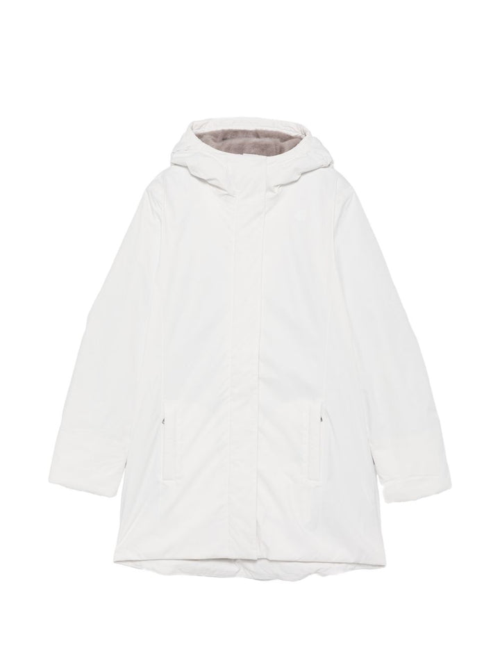 Giubbotto bianco per bambina K7151SW DCV K-Way Kids 