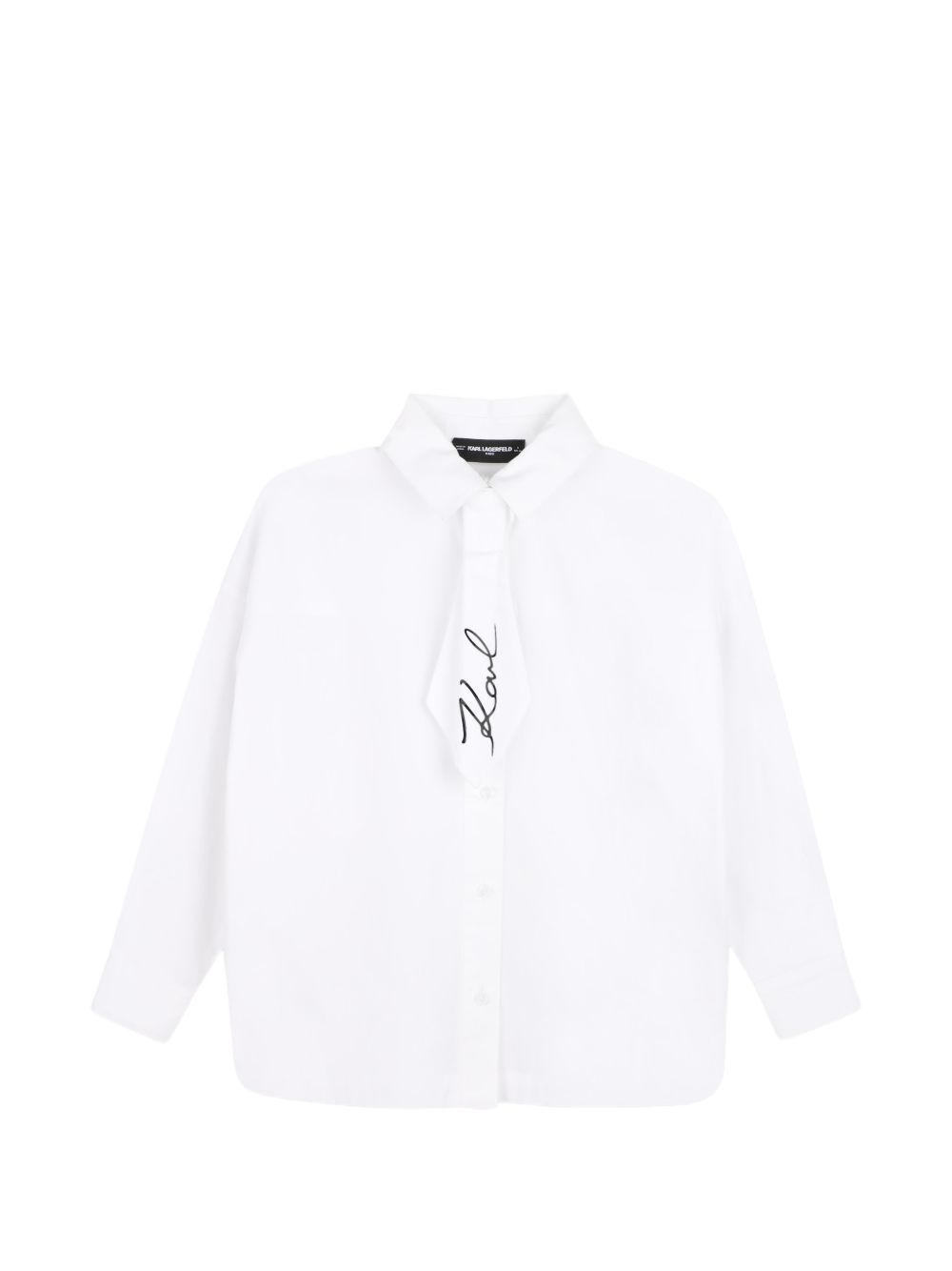 Camicia bianca per bambino Z31316 10P Karl Lagerfeld Kids 