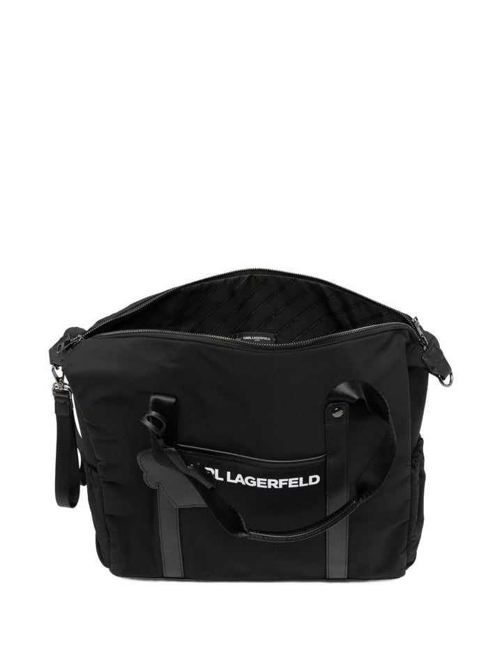 Borsa mamma nera Z31475 09B Karl Lagerfeld Kids 