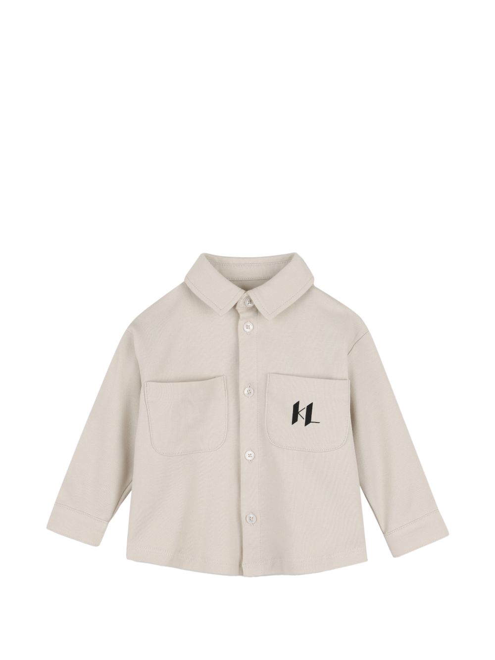Completo nero/beige per neonato Z31484 M41 Karl Lagerfeld Kids 