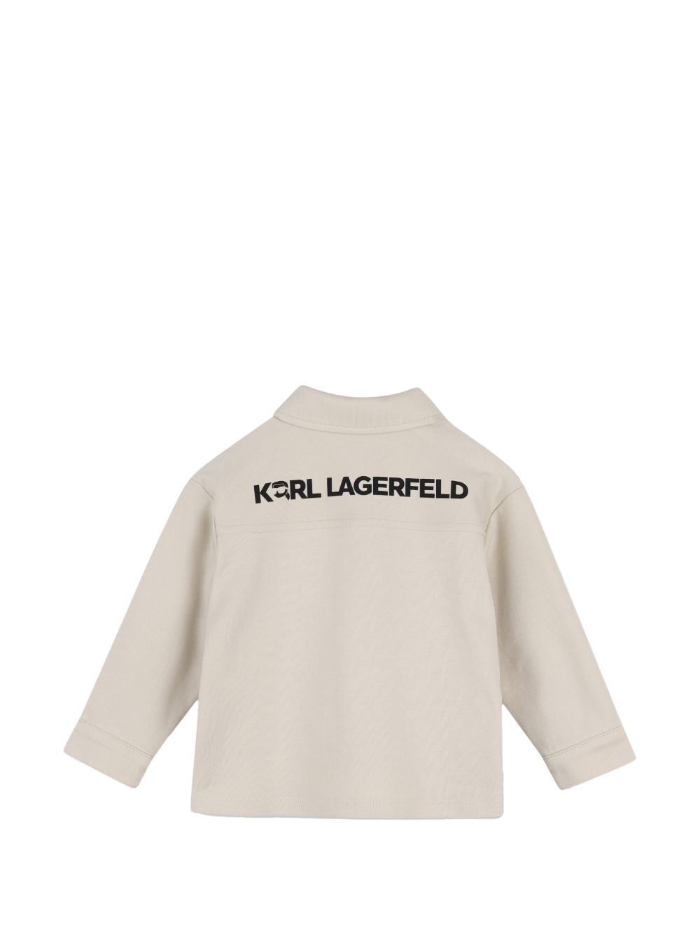 Completo nero/beige per neonato Z31484 M41 Karl Lagerfeld Kids 