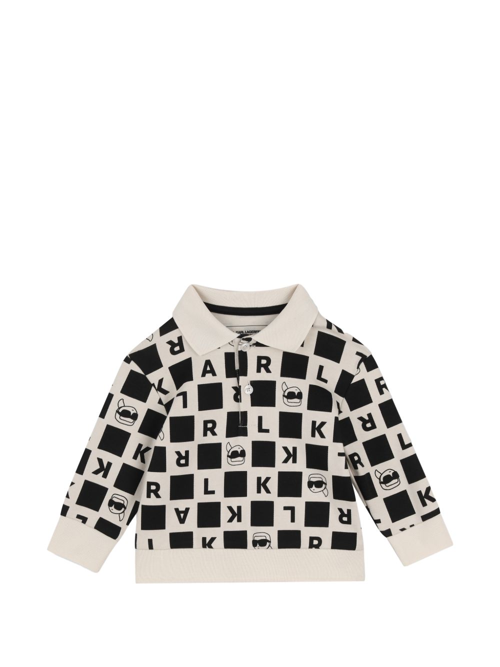 Completo pietra nero per neonato Z31488 192 Karl Lagerfeld Kids 
