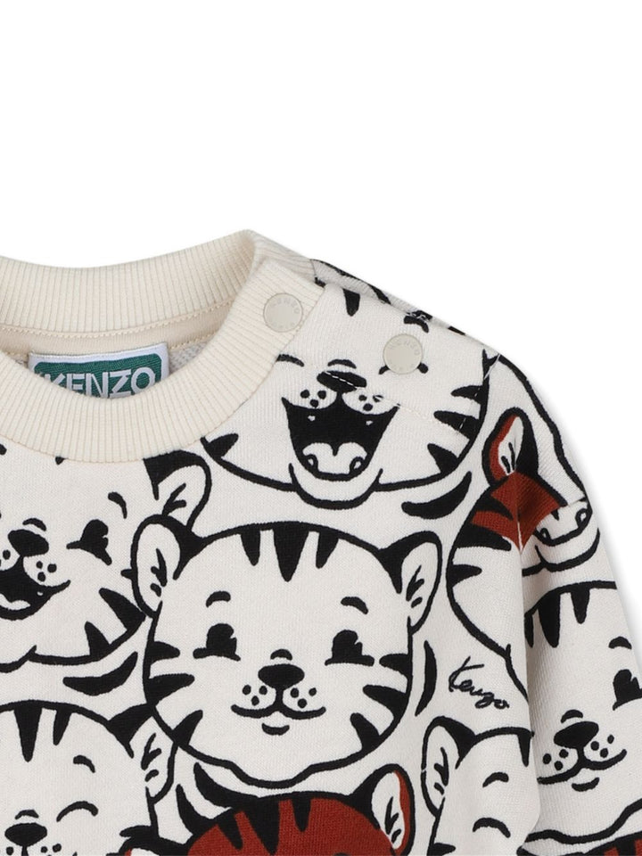 Felpa sabbia per neonato K62137 21G Kenzo Kids 