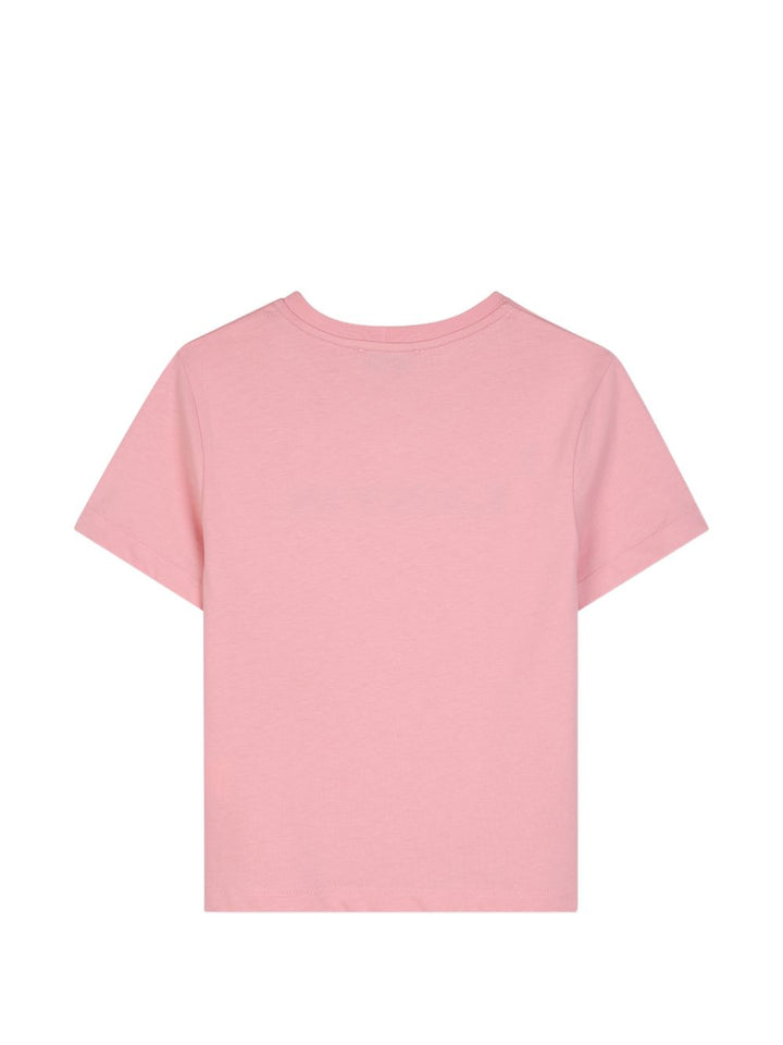 T-shirt rosa per bambina N30394 48N Lanvin Enfant 