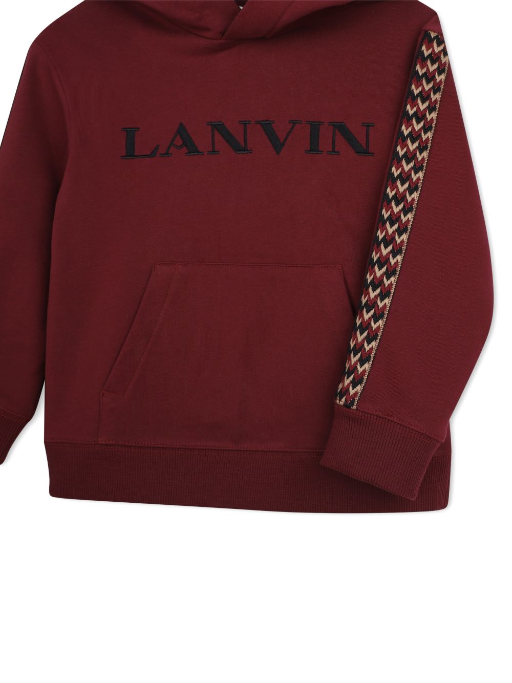 Felpa bordeaux per bambino N30423 955 Lanvin Enfant 
