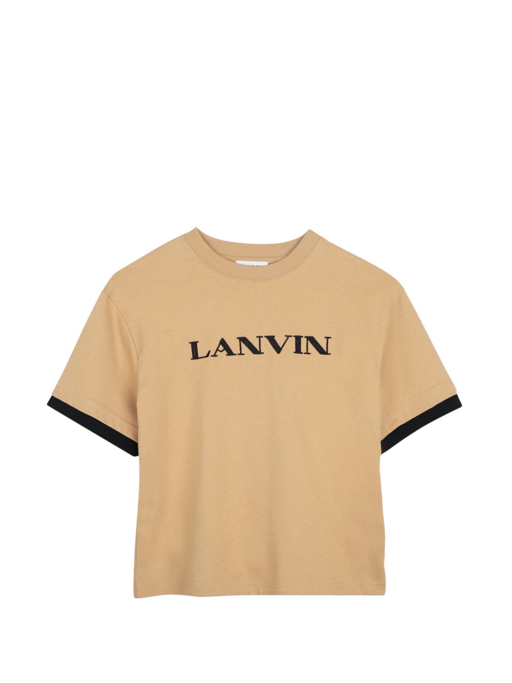 T-shirt beige scuro per bambino N30430 276 Lanvin Enfant 