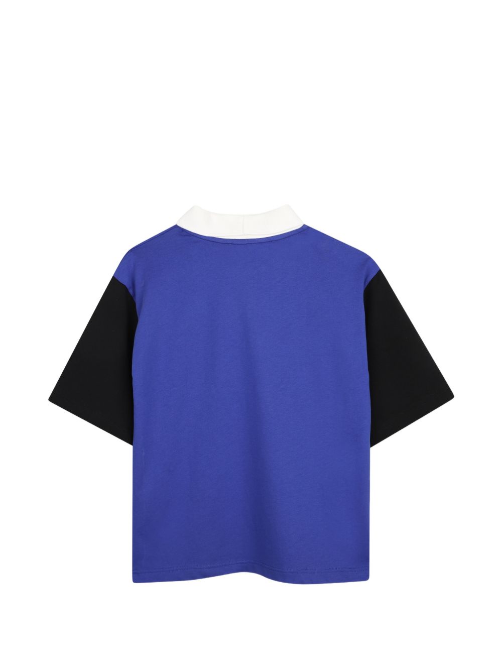 Polo blu/nero/bianco per bambino N30431 V70 Lanvin Enfant 