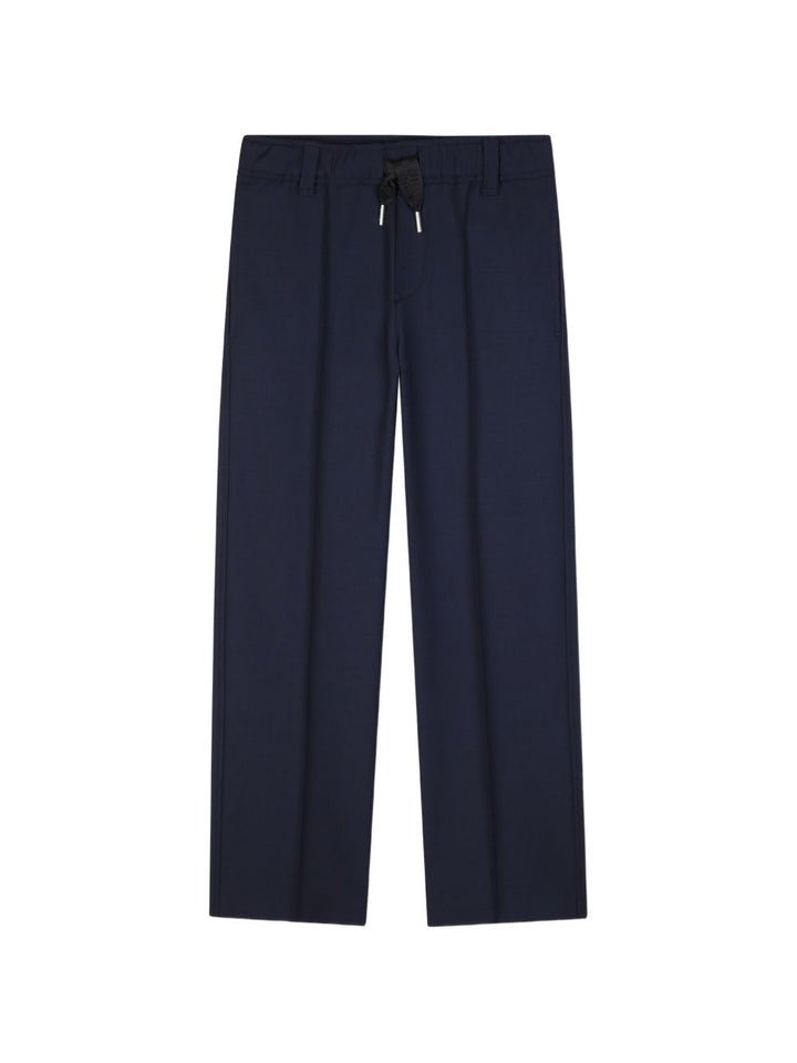 Pantalone blu elettrico per bambino N30441 868 Lanvin Enfant 