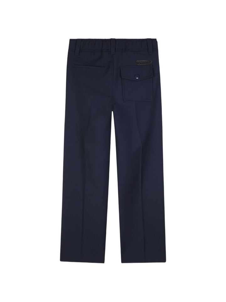 Pantalone blu elettrico per bambino N30441 868 Lanvin Enfant 