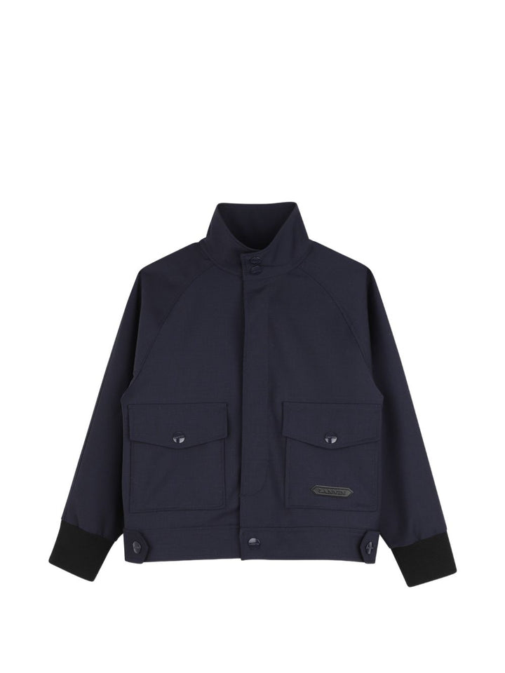 Giacca blu per bambino N30445 868 Lanvin Enfant 