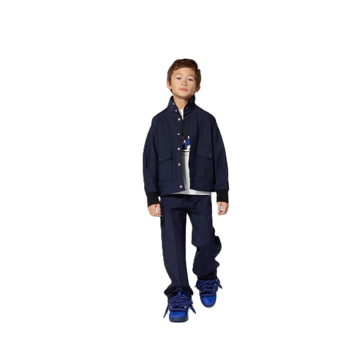 Giacca blu per bambino N30445 868 Lanvin Enfant 