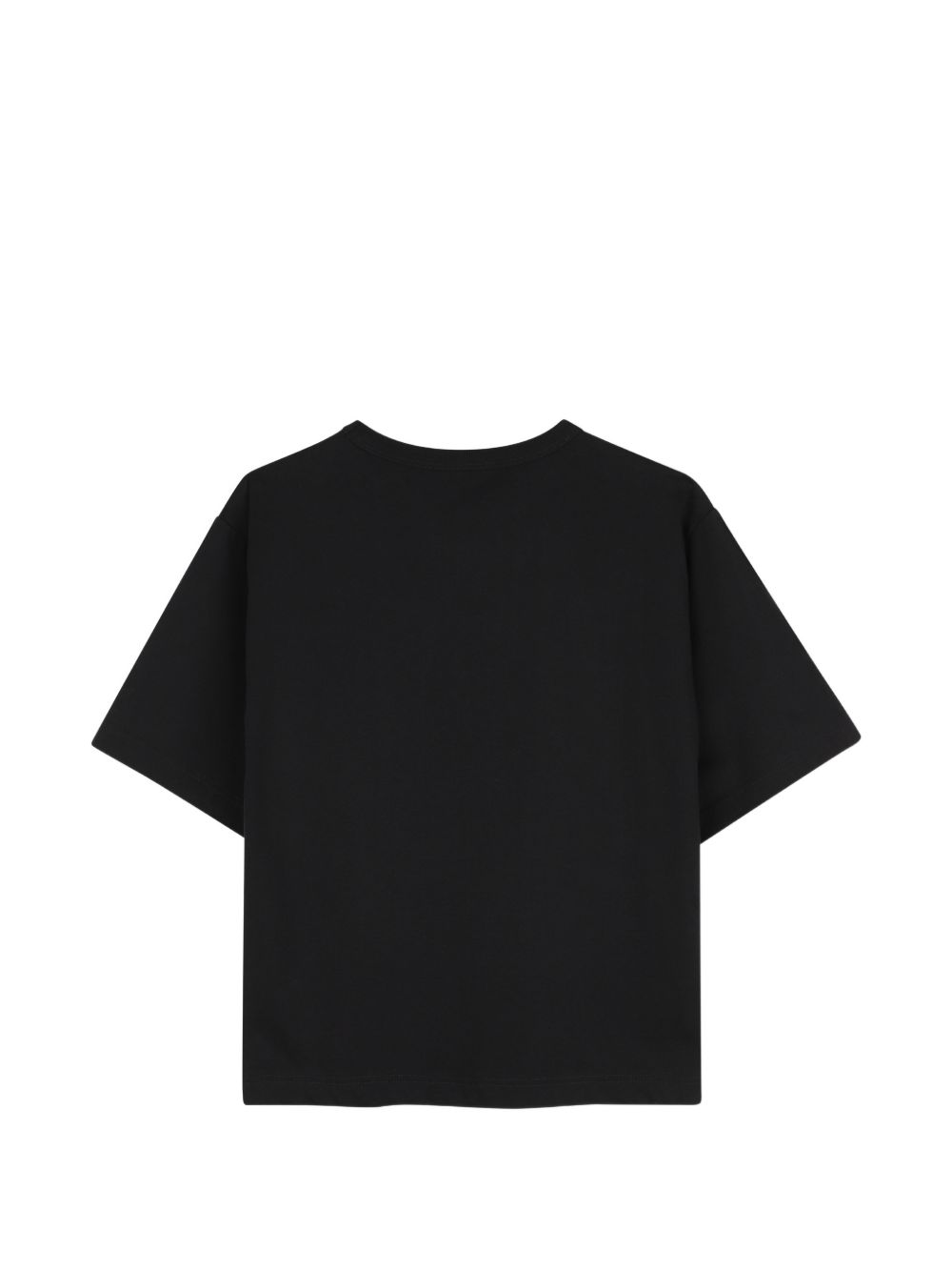 T-shirt nero per bambino N30480 09B Lanvin Enfant 