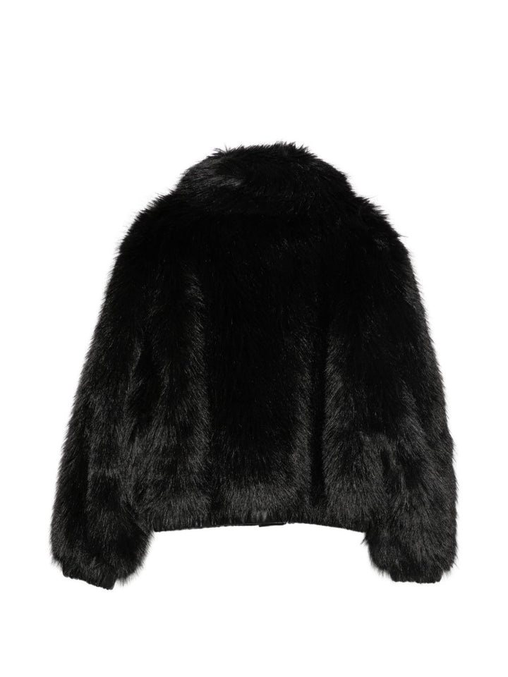 Cappotto nero per bambina GF6001E1131 22222 Liu Jo 