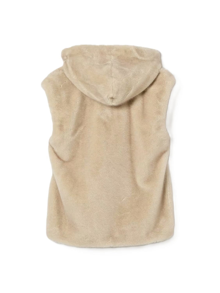 Gilet beige per bambina GF6004E1103 W9868 Liu Jo 